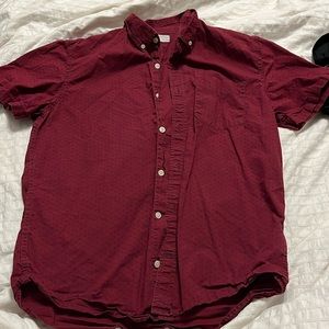 GAP men’s short sleeve button down